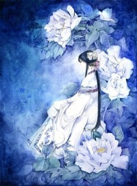 女配悲痛欲绝